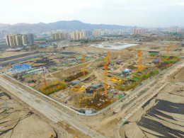 蘭州恒大山水城項目D、E地塊土石方工程施工